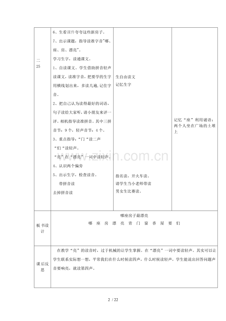 语文上哪座房子最漂亮优秀教案人教新课标版.doc_第2页