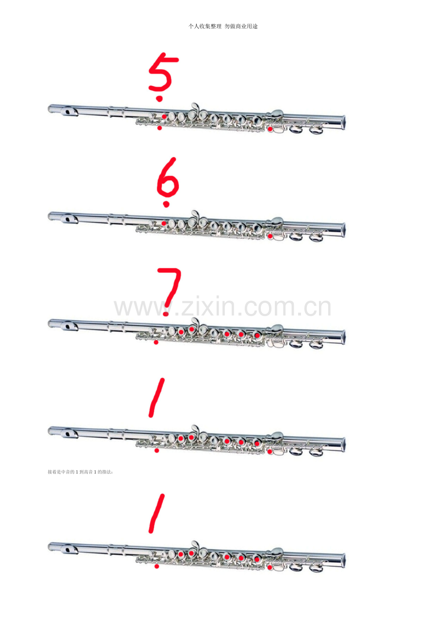 简单的长笛指法.doc_第2页