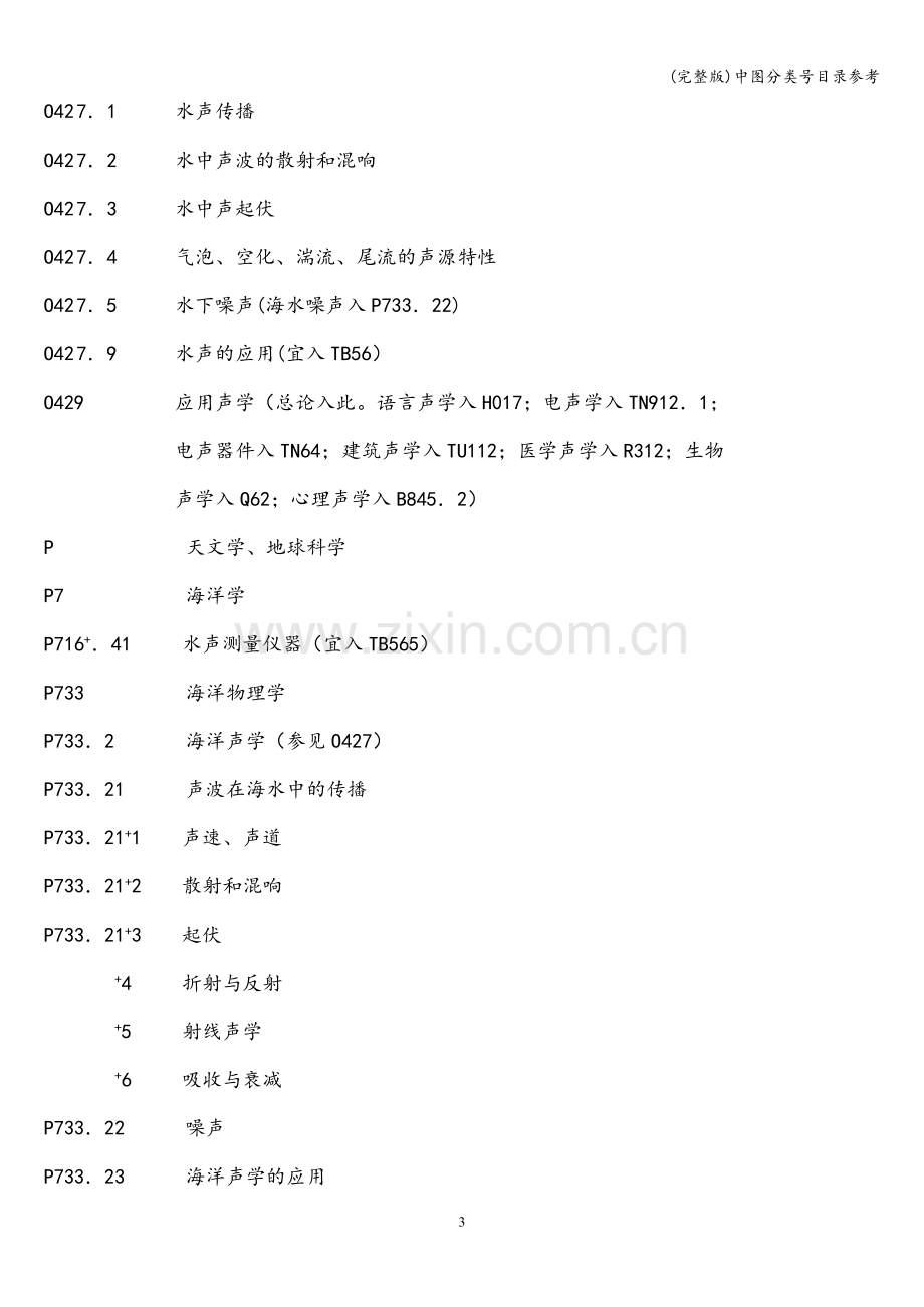 中图分类号目录参考.doc_第3页