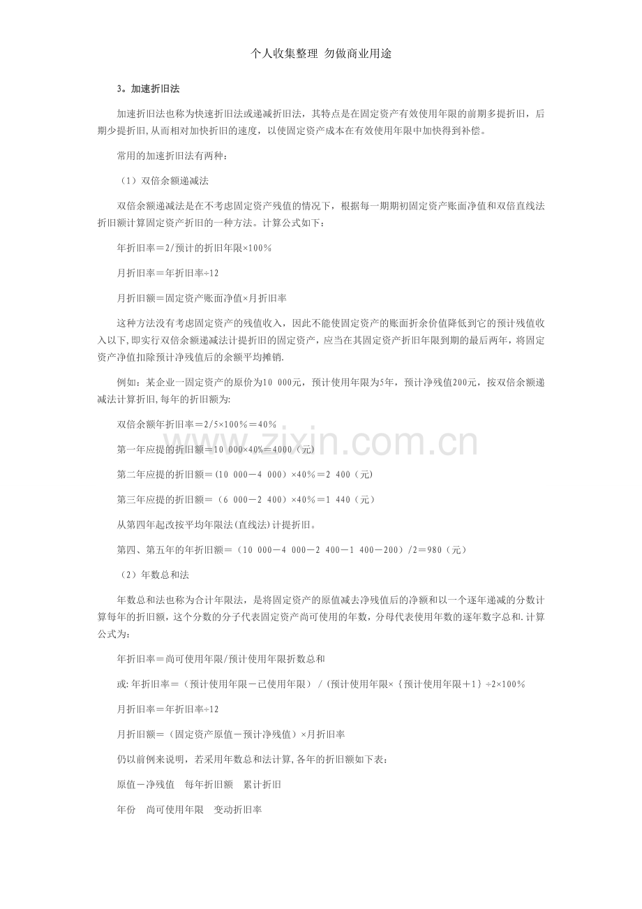 计提固定资产折旧时的会计分录处理.doc_第3页