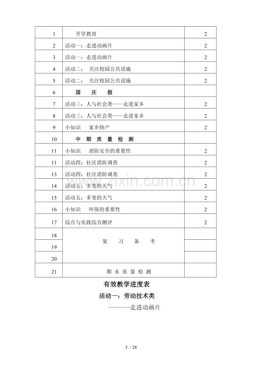 小学五年级综合实践上册优秀教案.doc_第3页