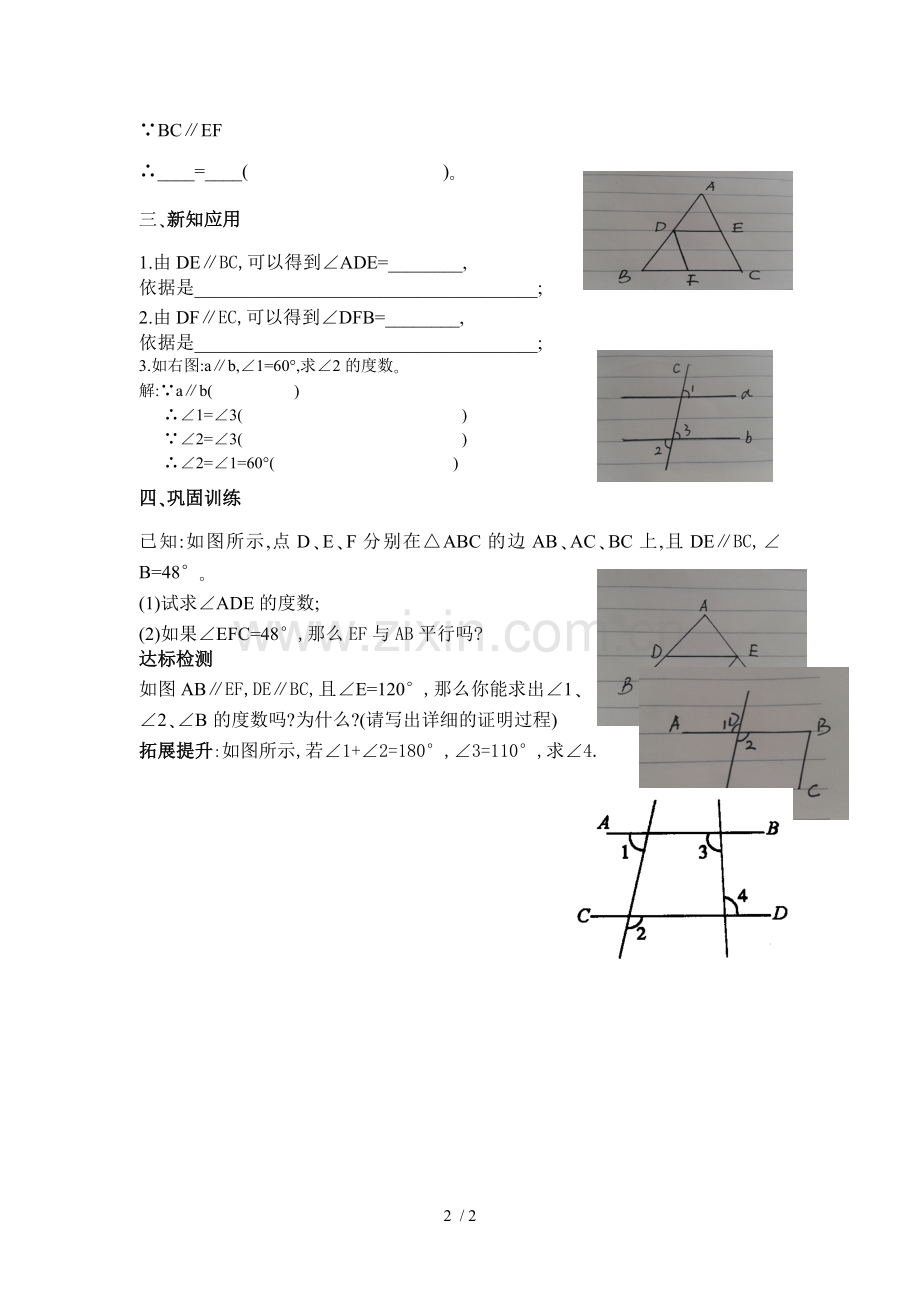 平行线的性质一技术.doc_第2页