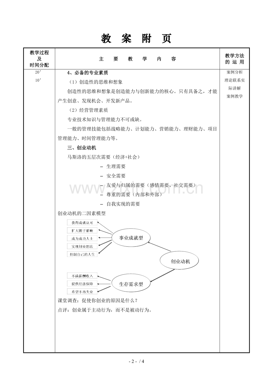 创新创业基础优秀教案4.doc_第2页