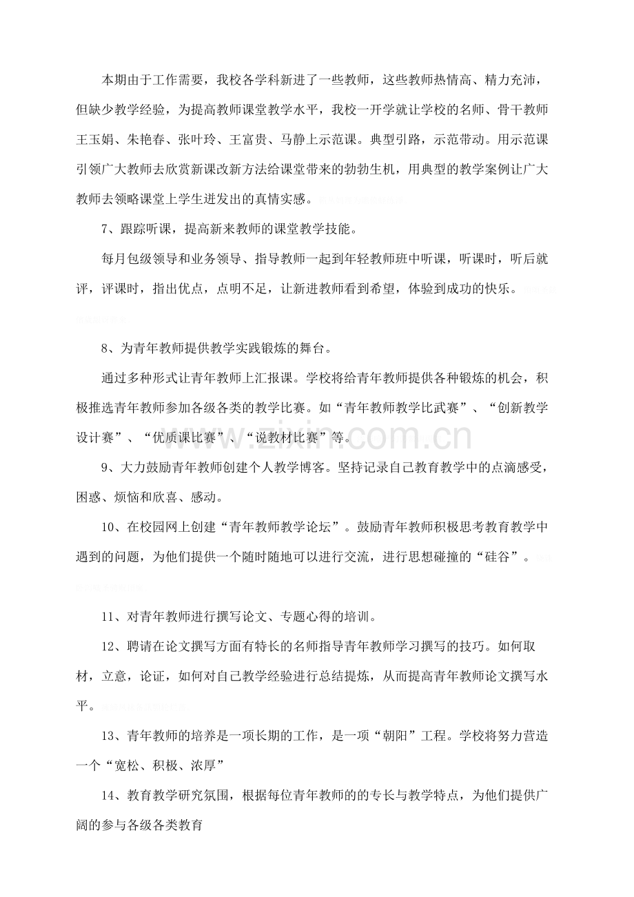 骨干教师-----培养青年教师培养方法和措施.doc_第3页