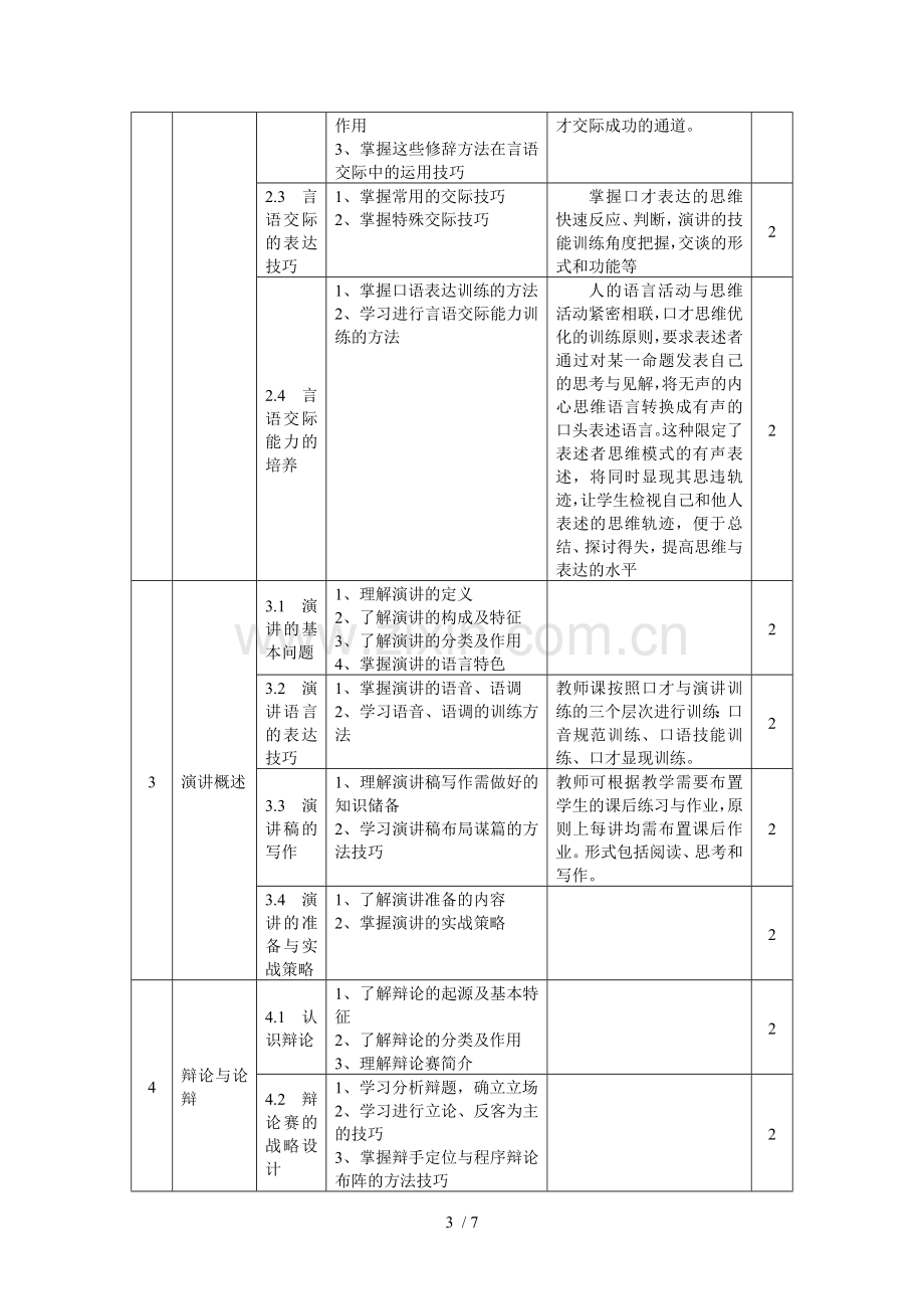 《演讲和口才》教学计划.doc_第3页