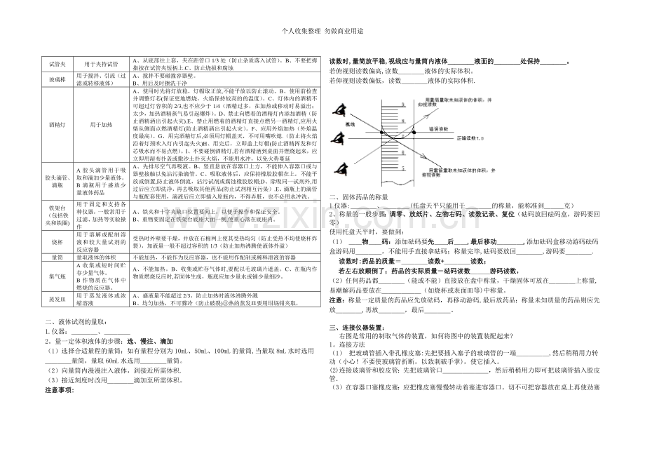 初三化学第一单元总结.doc_第3页