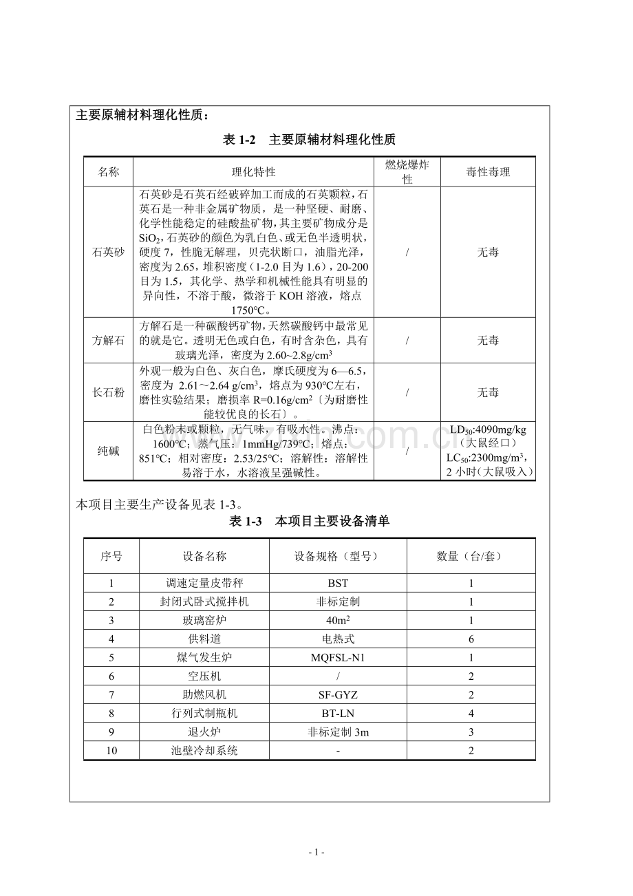 玻璃瓶制造项目环境影响报告表.doc_第2页