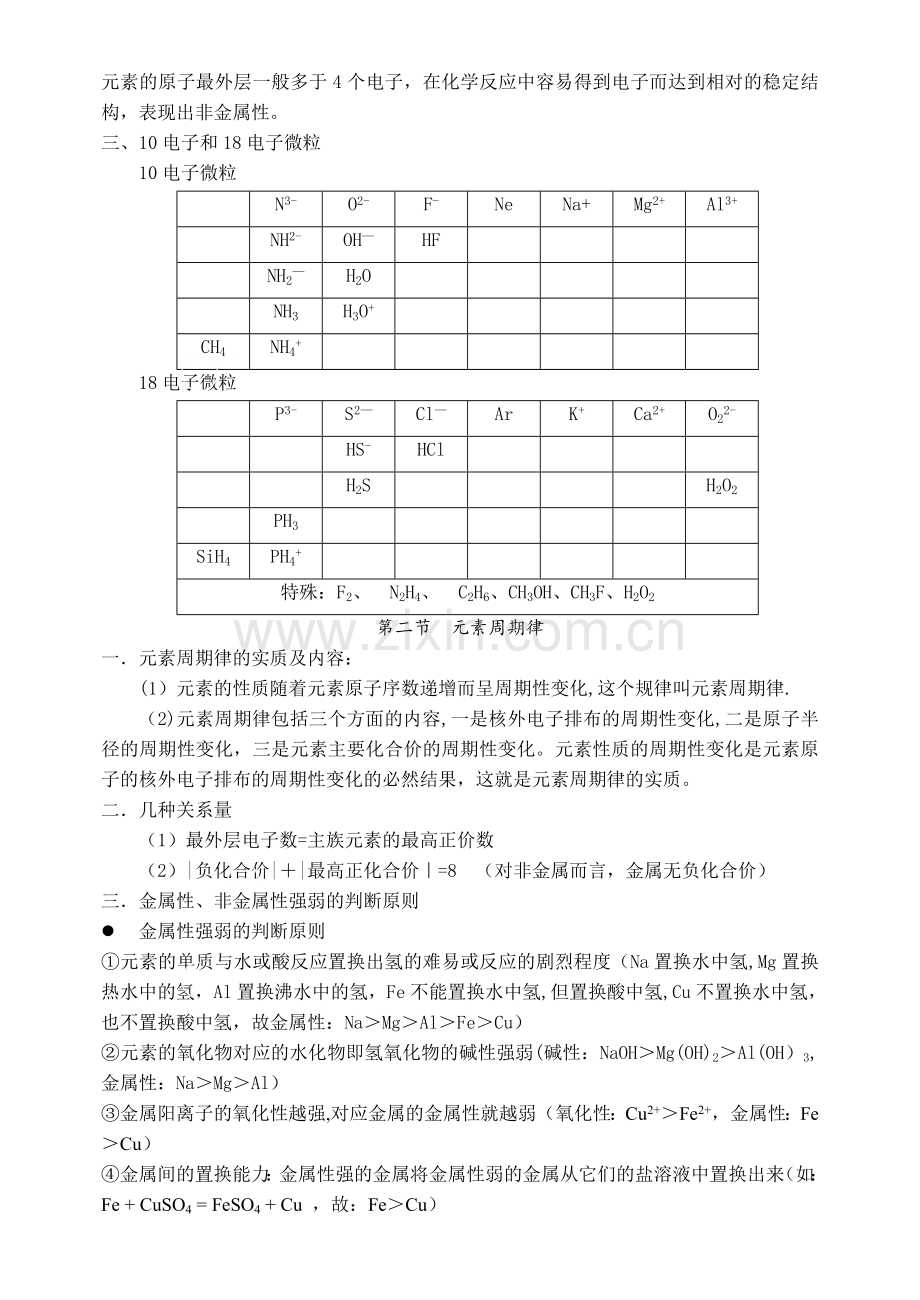 第五章物质结构元素周期律复习课.doc_第2页