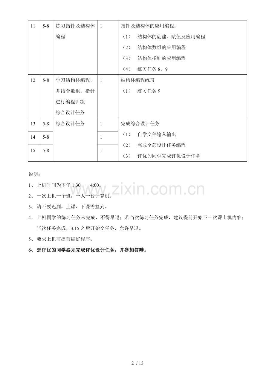 广东工业大学C语言实验(上机)任务2015版.doc_第2页