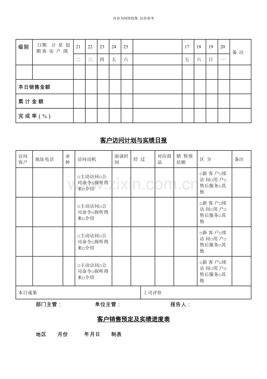 企业管理销售诊断记录表格.doc_第3页