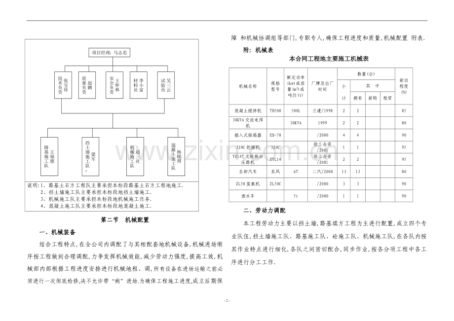 长江大道第四标段施工组织方案设计书.doc_第2页