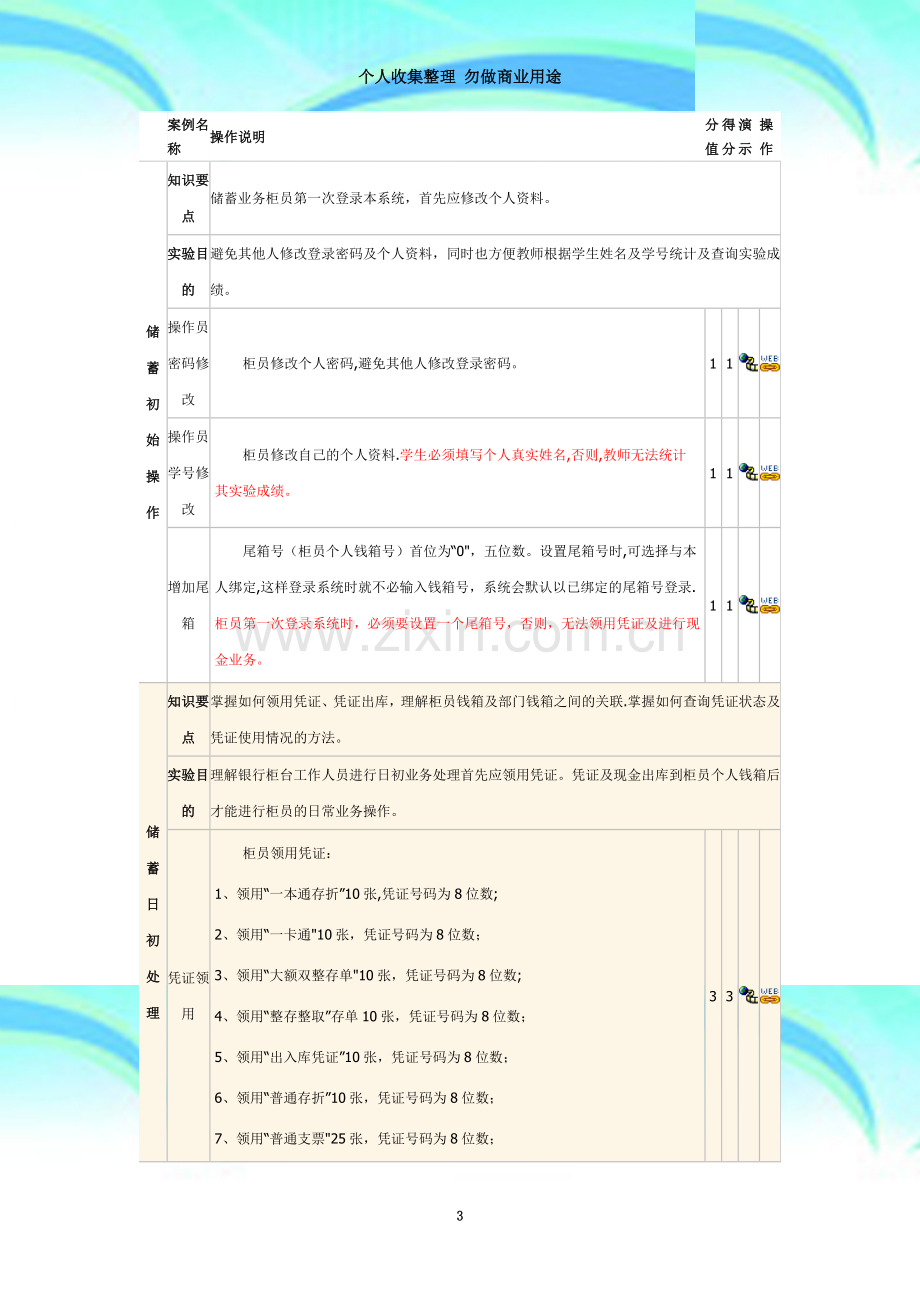 商业银行实习操作平台对私案例条目.doc_第3页