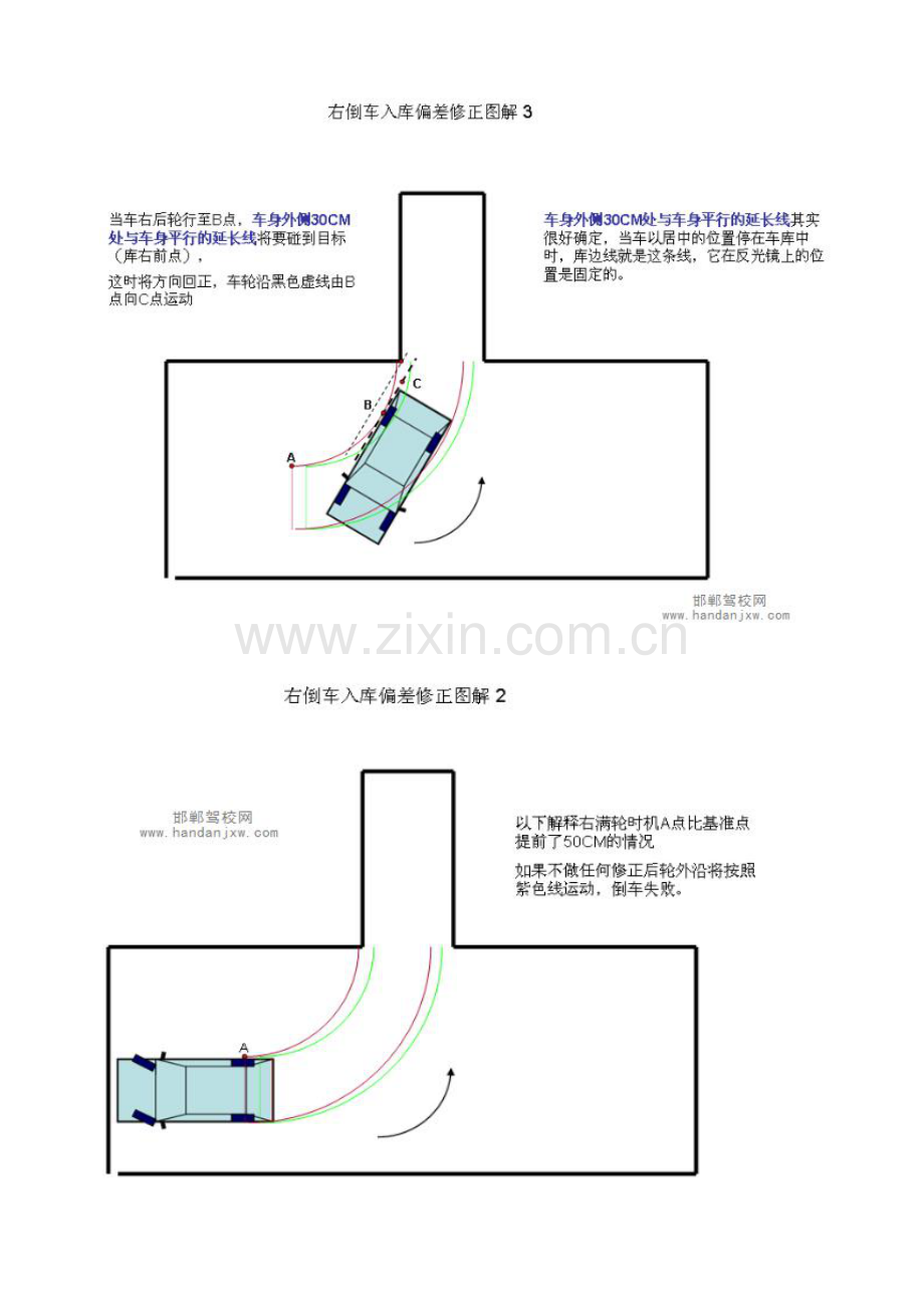 邯郸驾校2013年科目二考试技巧和扣分标准.doc_第2页