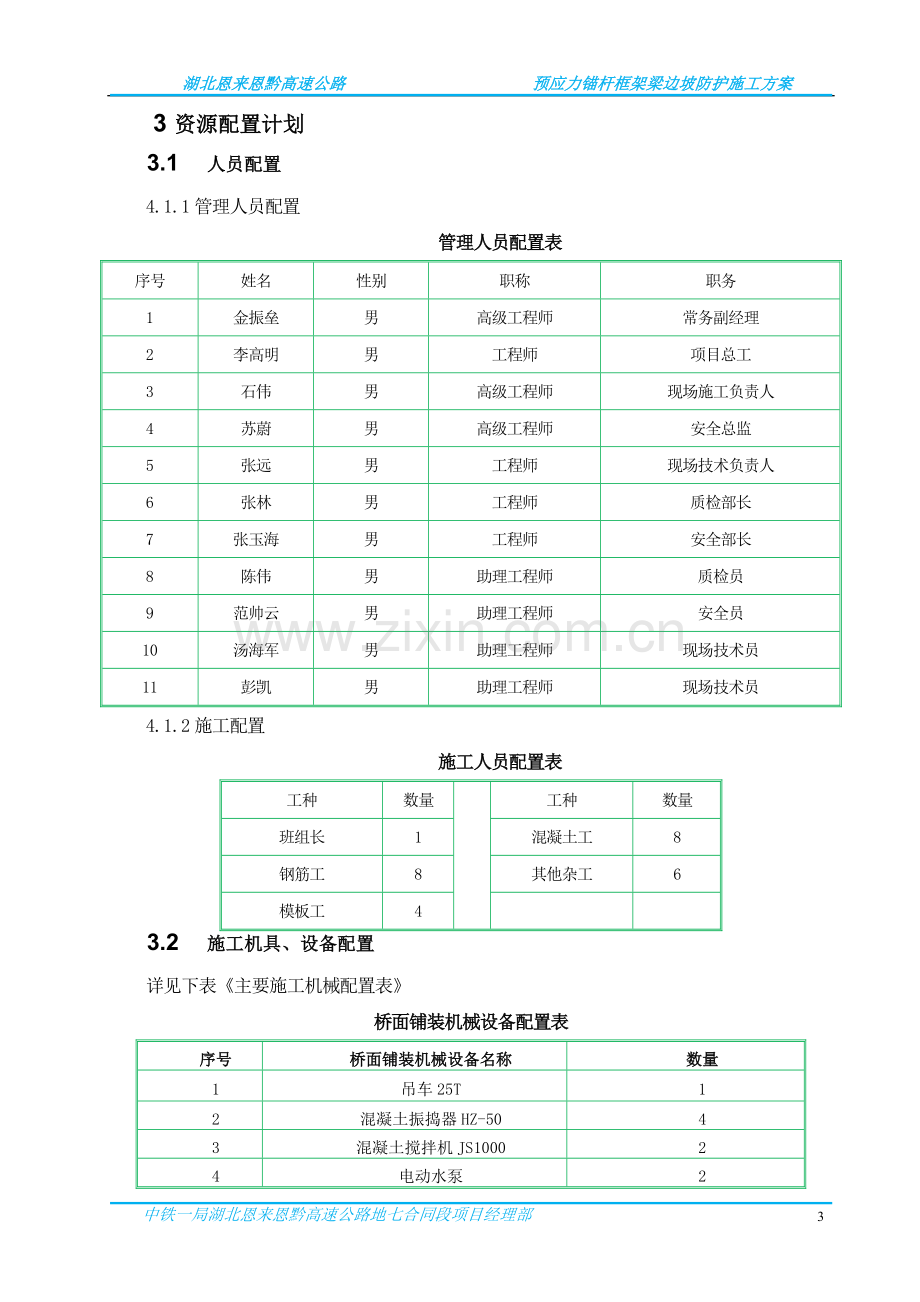 预应力锚杆框架梁施工方案.doc_第3页