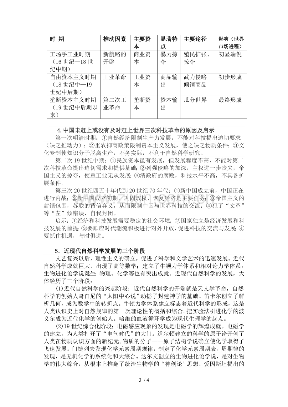 近现代世界科学应用技术专题复习.doc_第3页