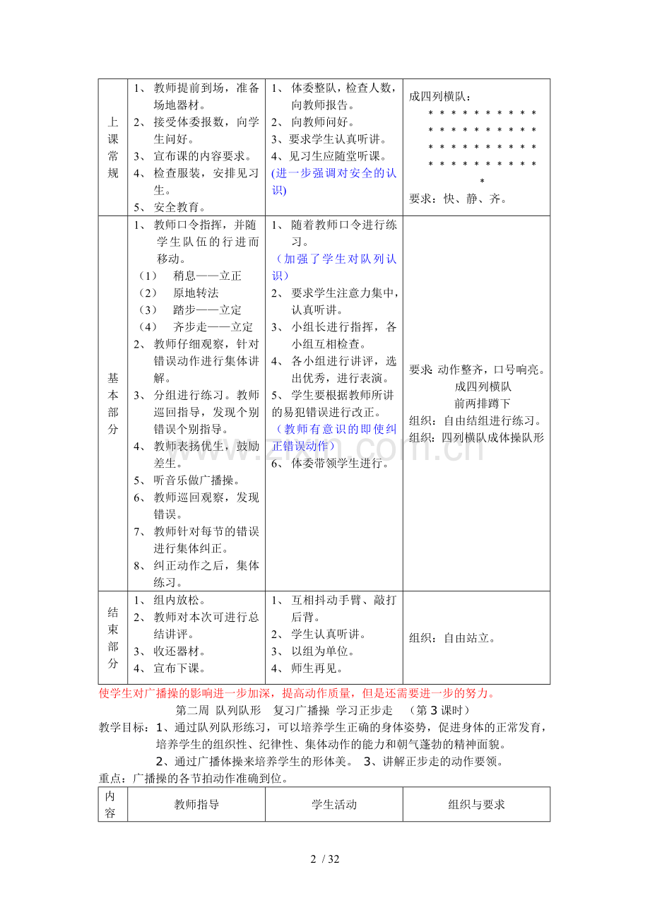 初中九年级体育课优秀教案全集优秀教案.doc_第2页