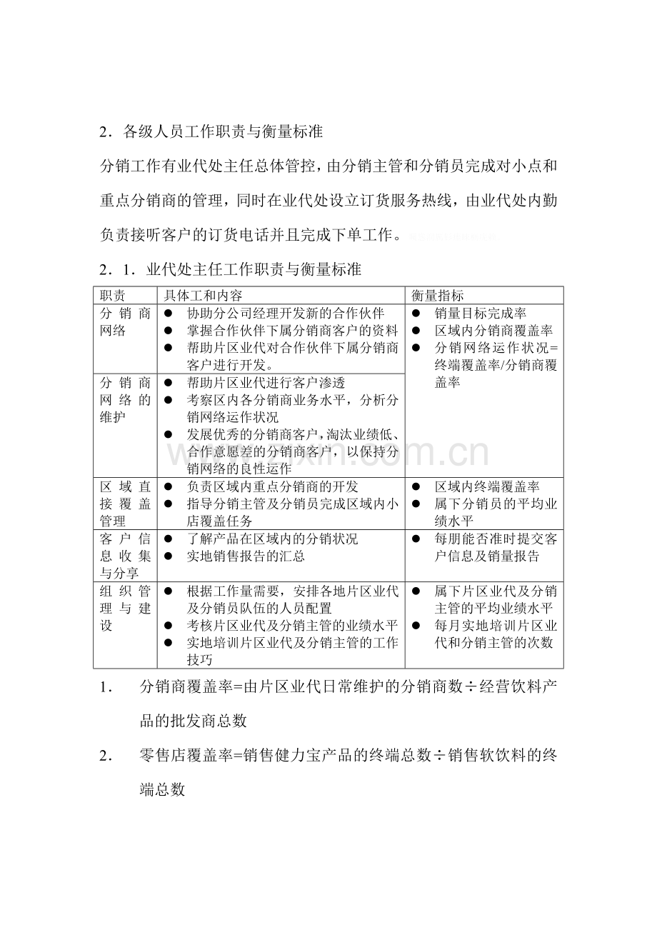 营销系统完全手册深度覆盖项目管理分销团队操作手册(制度范本、DOC格式).doc_第3页