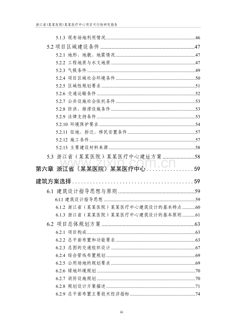 浙江省某某医院可行性研究报告.doc_第3页