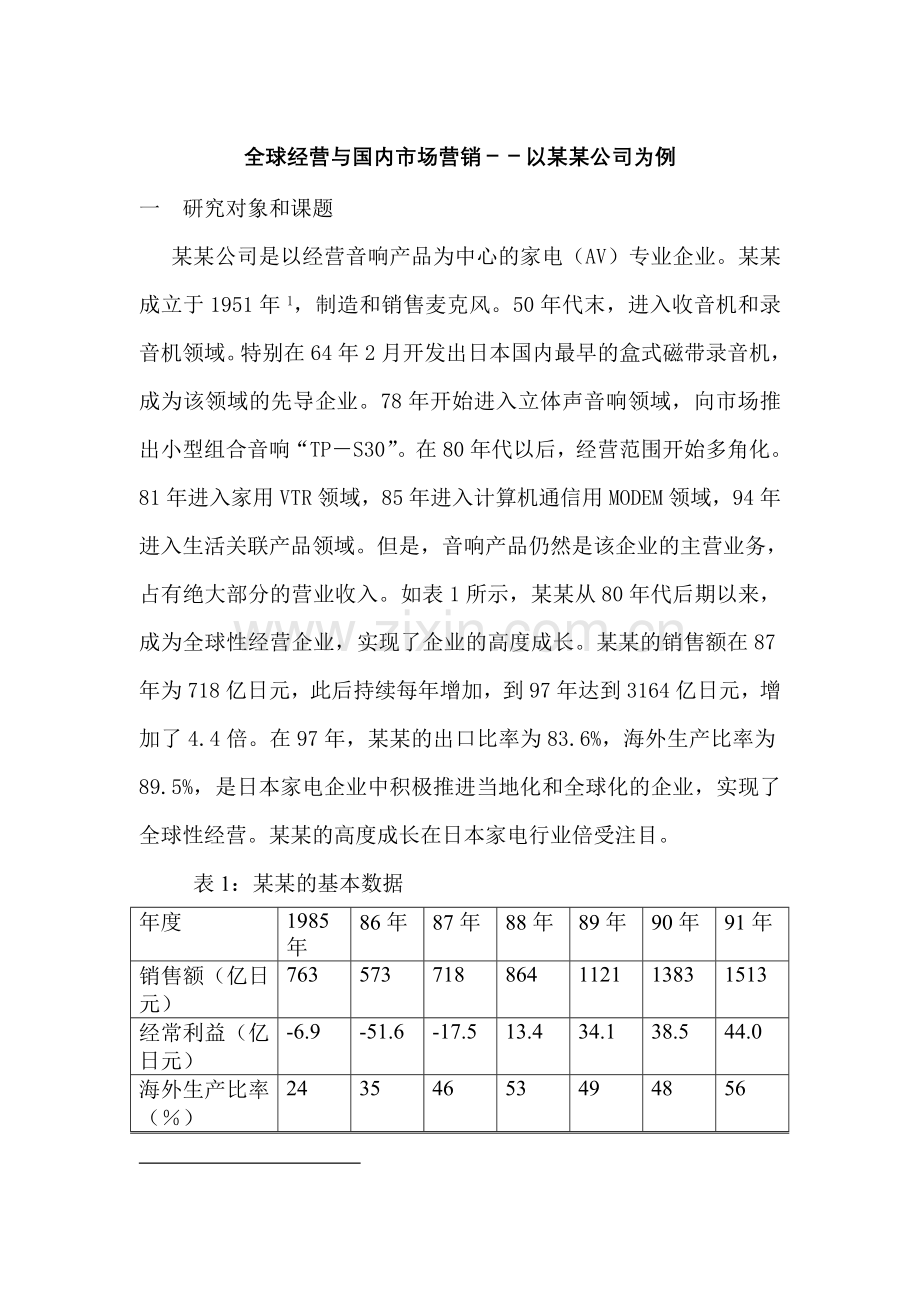 全球经营与国内市场营销.doc_第1页