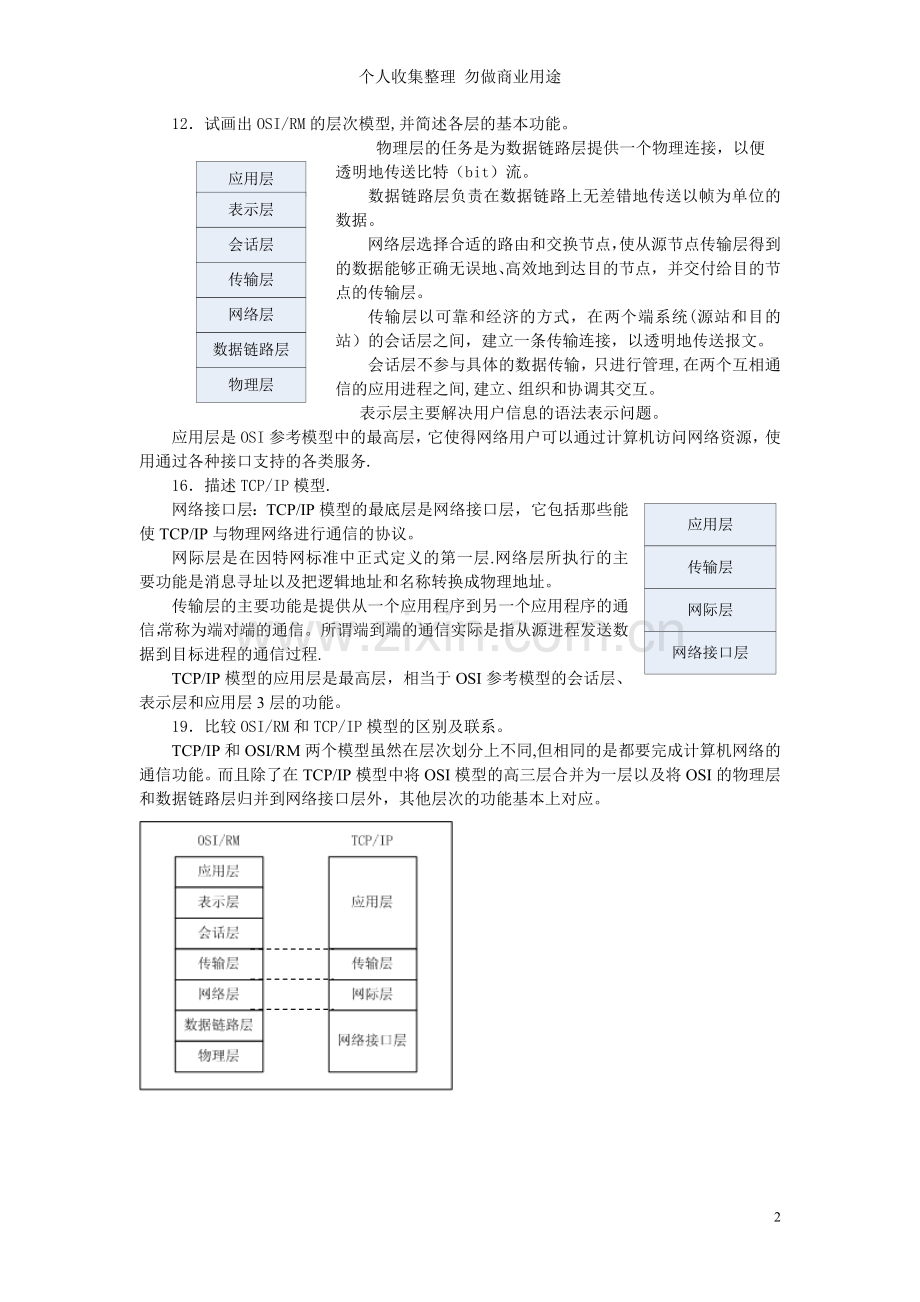 计算机通信与网络作业参考答案.doc_第2页