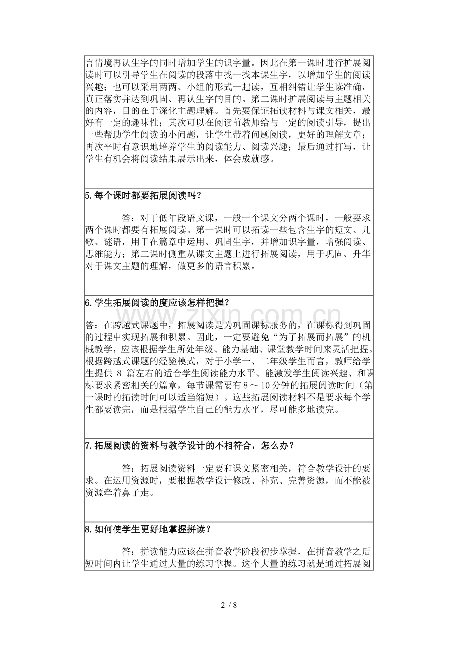 小学教育语文跨越式课题问题解疑.doc_第2页