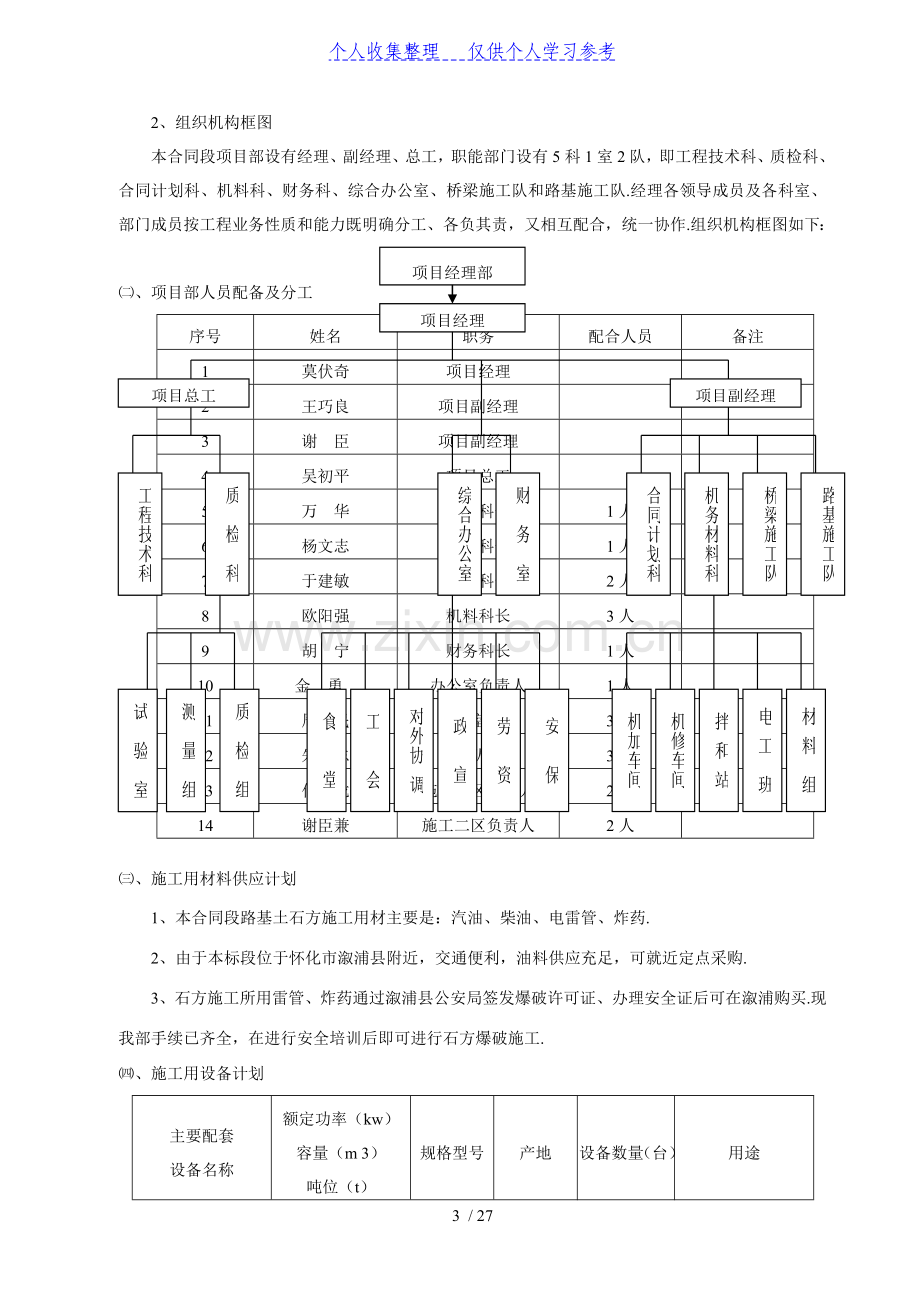 溆浦土石方-施工组织设计.doc_第3页