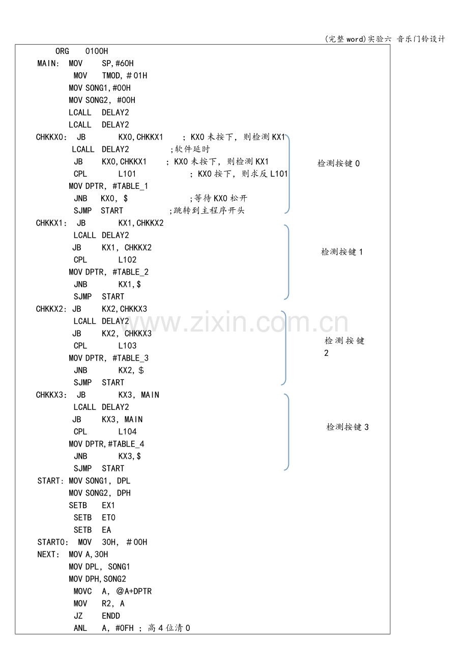 实验六-音乐门铃设计.doc_第2页