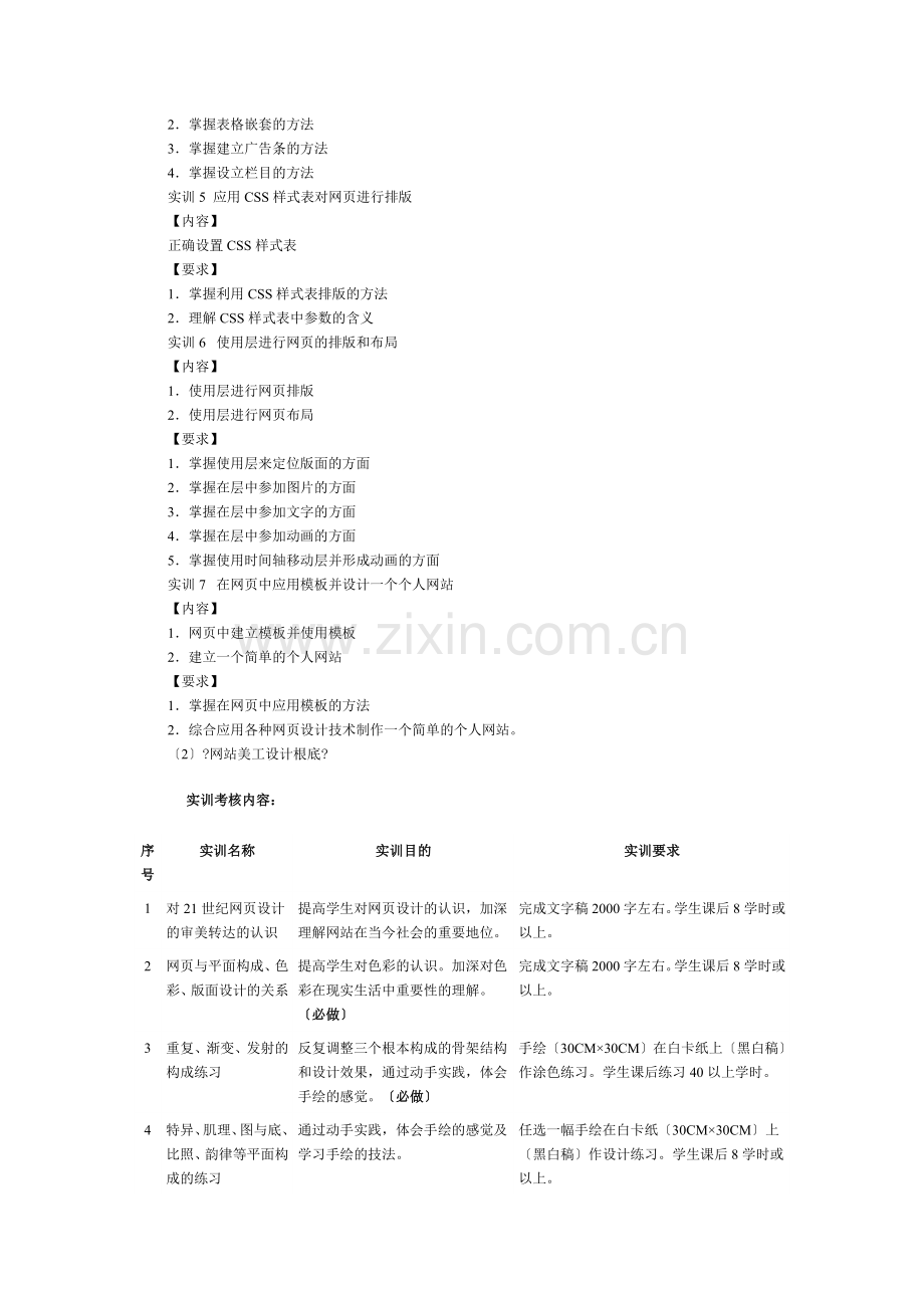 春季计算机网络专业专科实践活动方案.doc_第2页