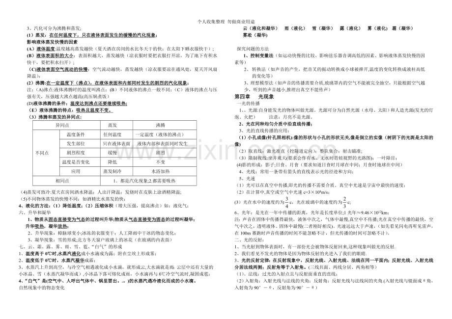 新人教版八年级物理上册前五章知识点.doc_第3页