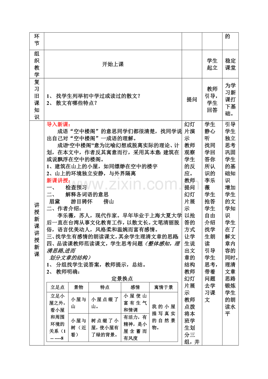 《我的空中楼阁》一教案.doc_第2页