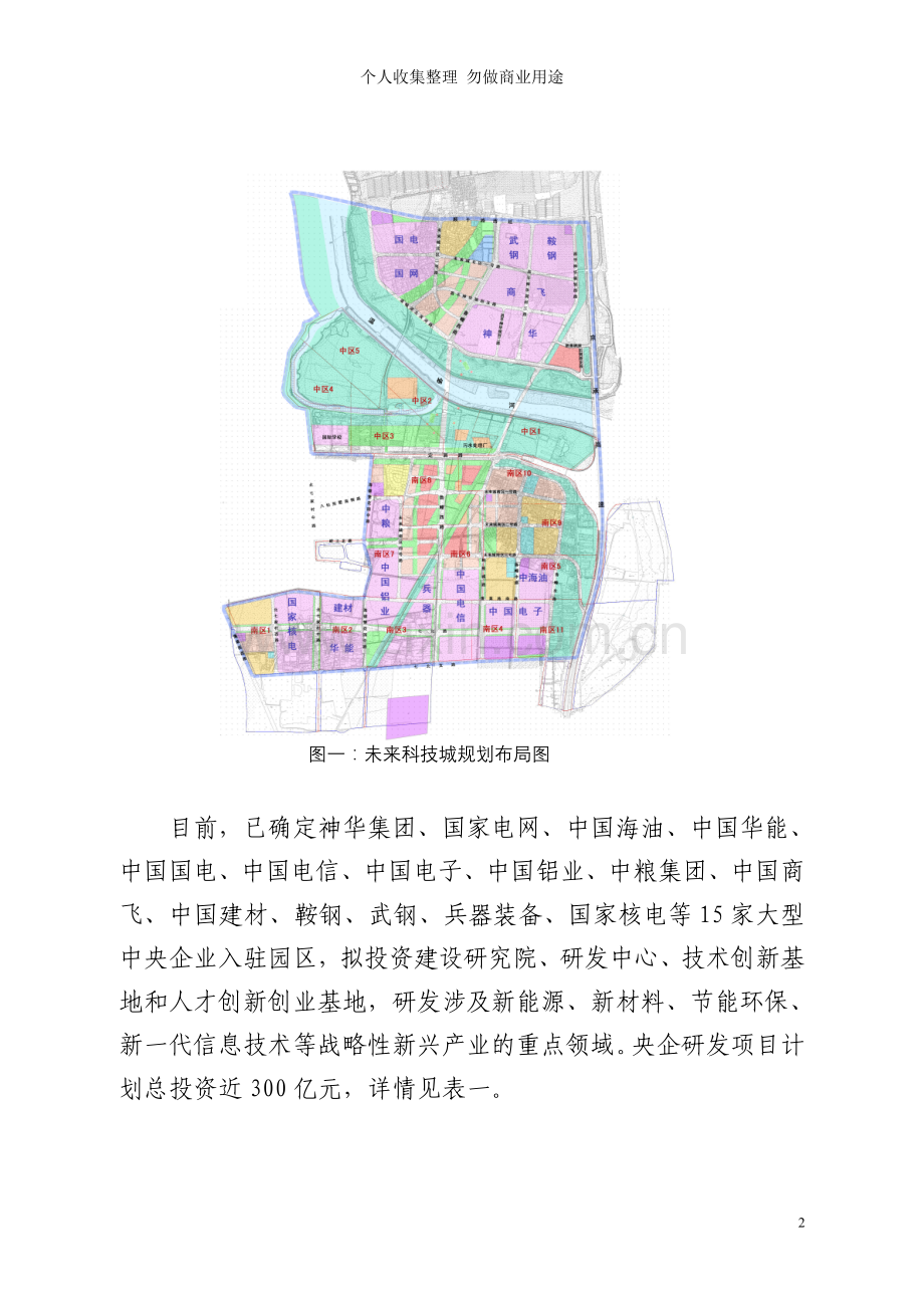 未来科技城十二五发展规划.doc_第2页