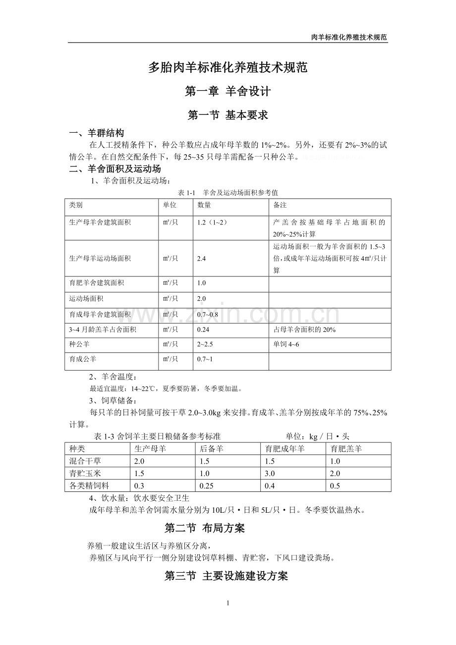 肉羊标准化养殖技术(定稿).doc_第1页