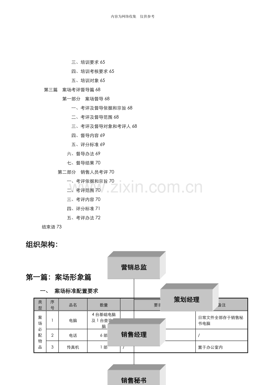 某公司销售案场执行管理手册.doc_第3页