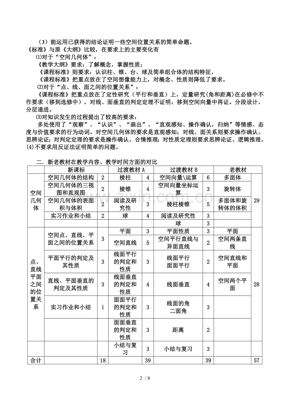 立体几何新优秀教材研究分析.doc_第2页