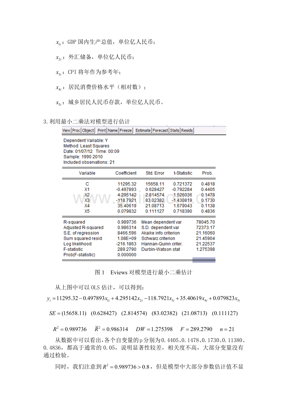 计量经济学论文-中国M快速增长的实证分析.docx_第3页