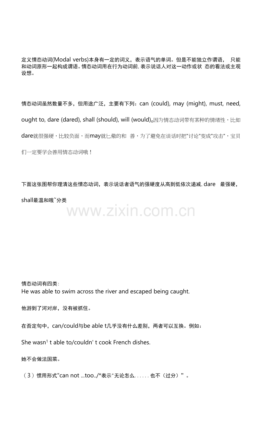 超实用的情态动词用法.docx_第1页