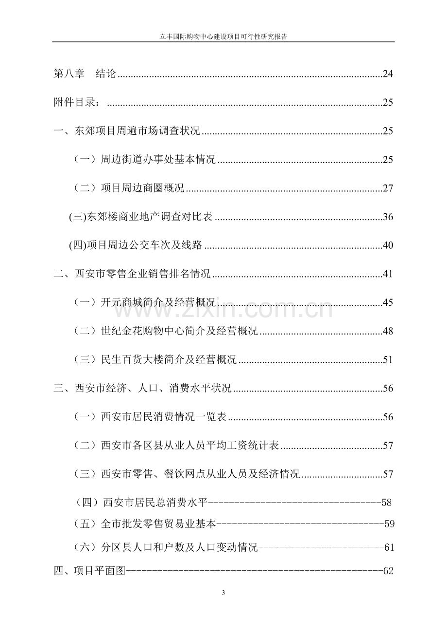 立丰国际购物中心项目可行性研究报告代项目可行性研究报告.doc_第3页