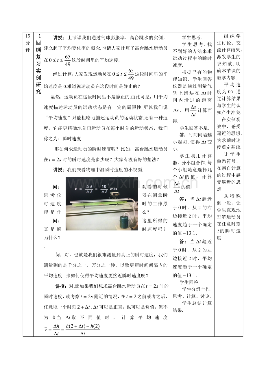 导数概念教学设计(田晓霞).doc_第3页