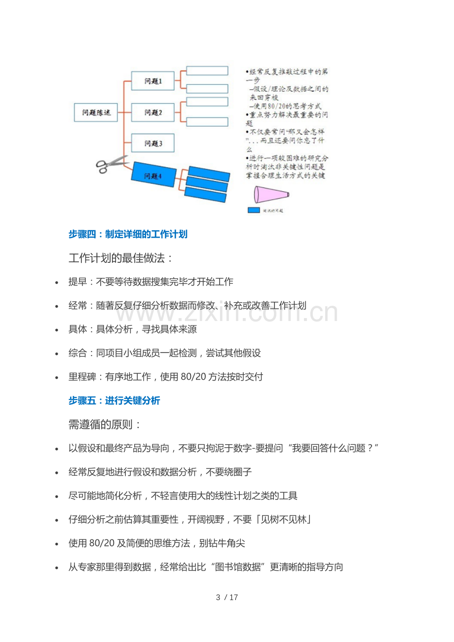 经典麦肯锡解决问题七步法.docx_第3页