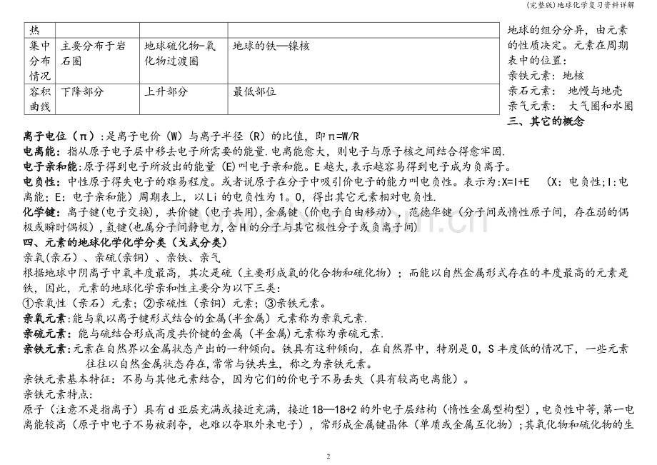 地球化学复习资料详解.doc_第2页