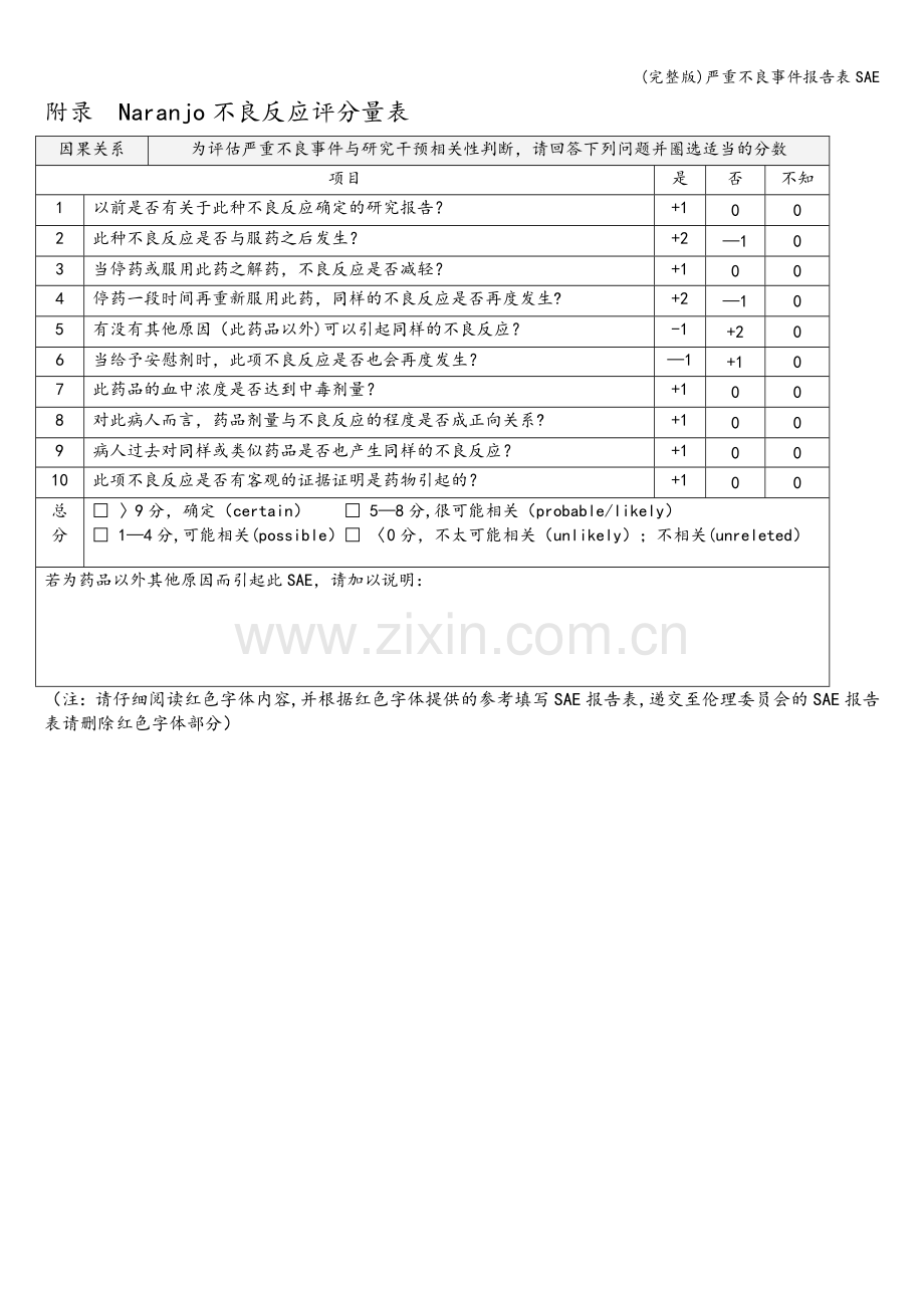 严重不良事件报告表SAE.doc_第3页