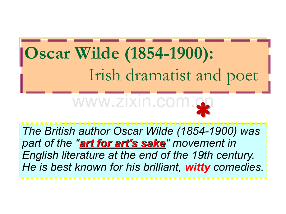 英国文学-Oscar-Wilde.ppt_第1页