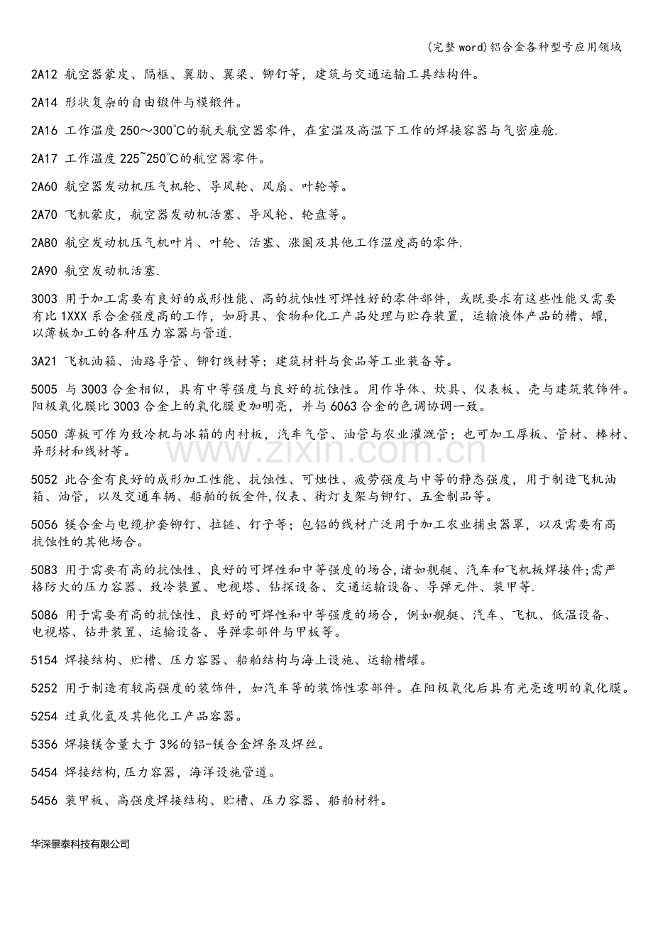 铝合金各种型号应用领域.doc_第2页