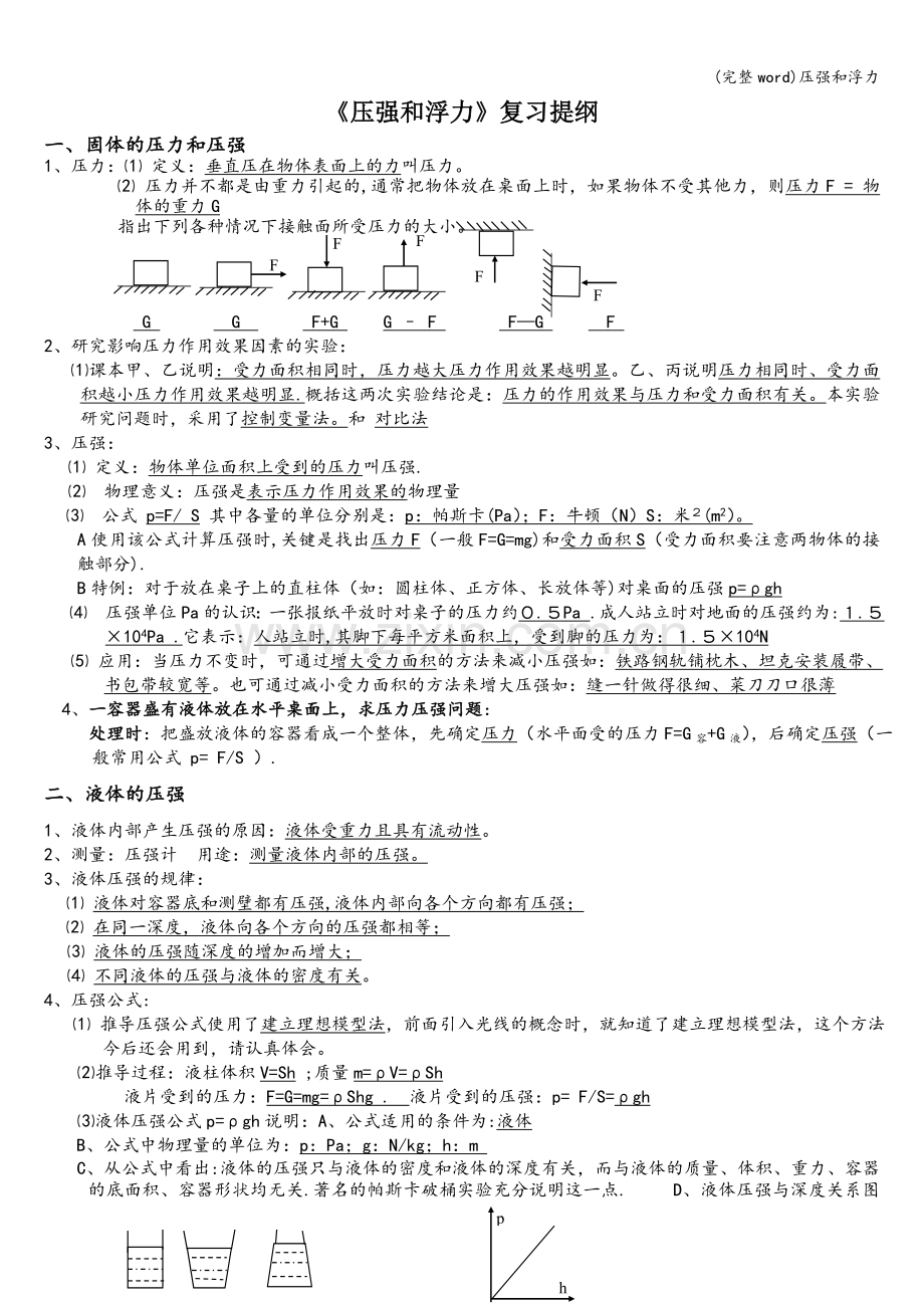 压强和浮力.doc_第1页