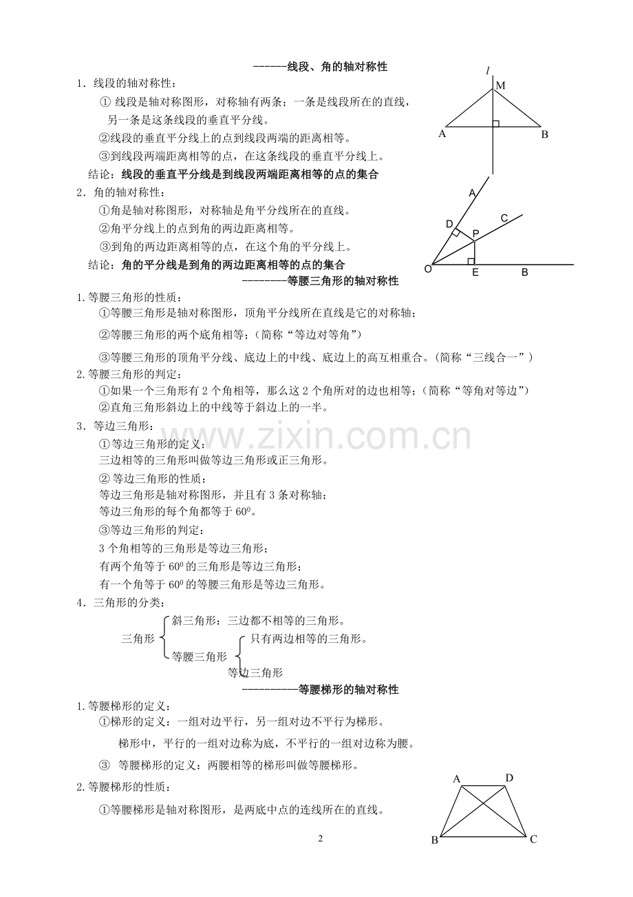 苏教版八年级数学全册知识点总结.doc_第2页