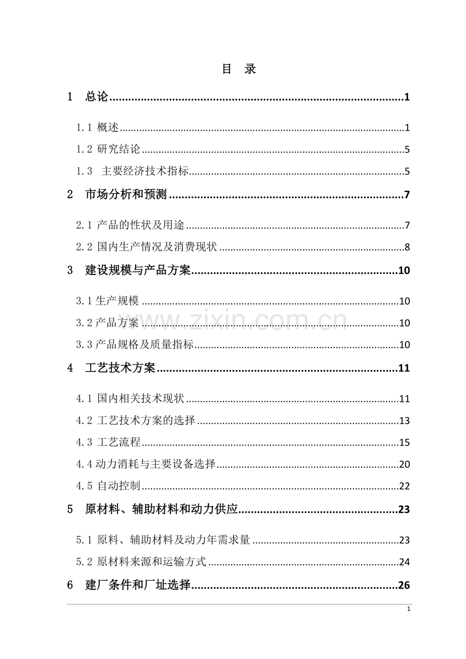 10吨年回转窑活性石灰生产线项目可行性研究报告.doc_第1页