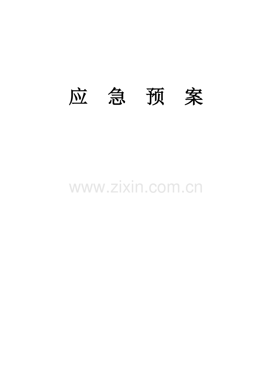 矿业开发有限公司事故预案(应急)---预案(应急).doc_第1页