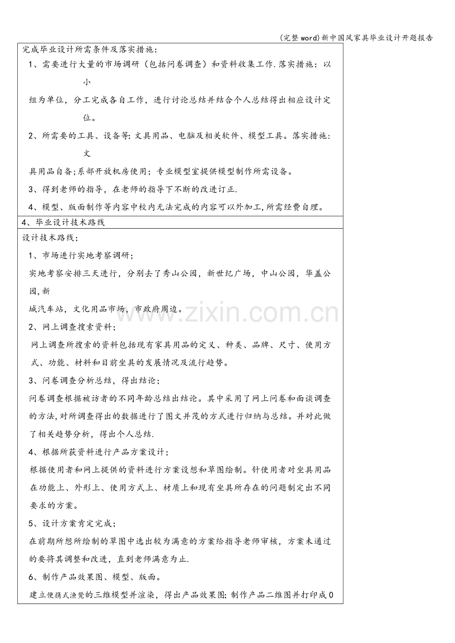 新中国风家具毕业设计开题报告.doc_第3页