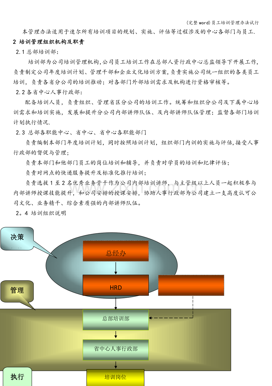 员工培训管理办法试行.doc_第3页