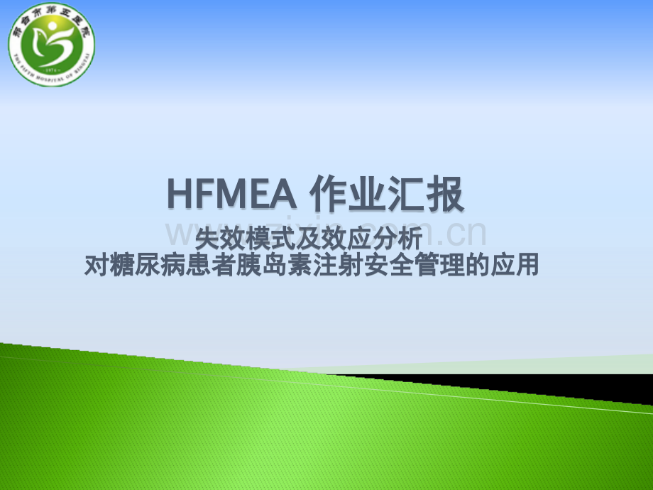 HFMEA-失效模式及效应分析案例.ppt_第1页